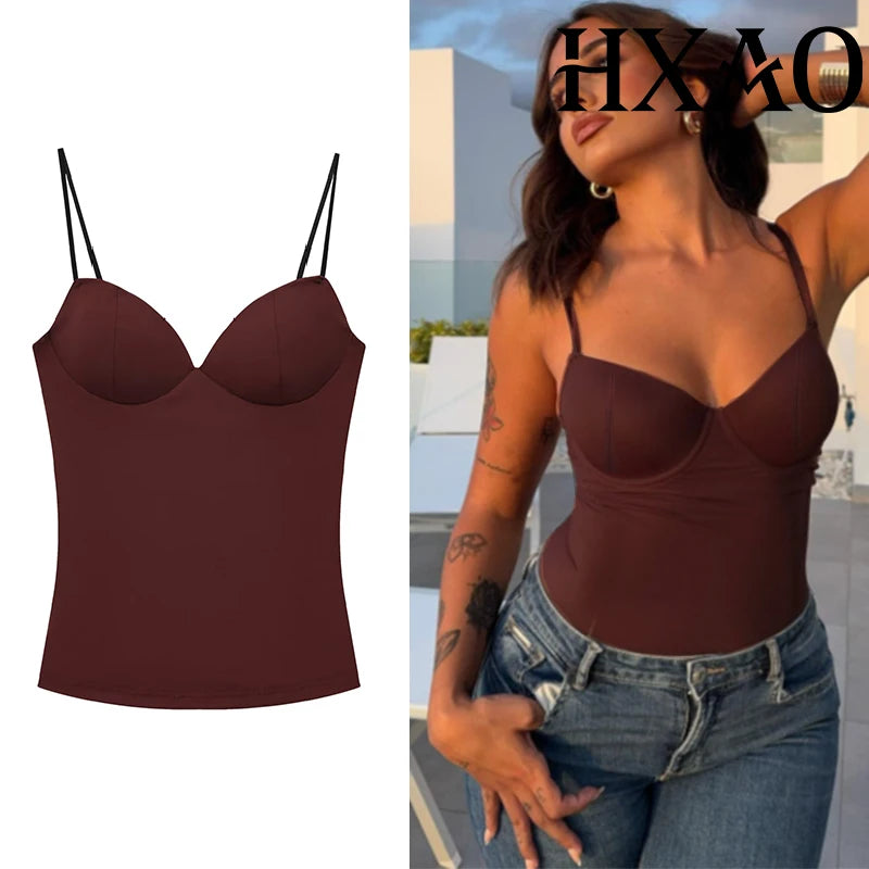 Top Corset Sans Manches