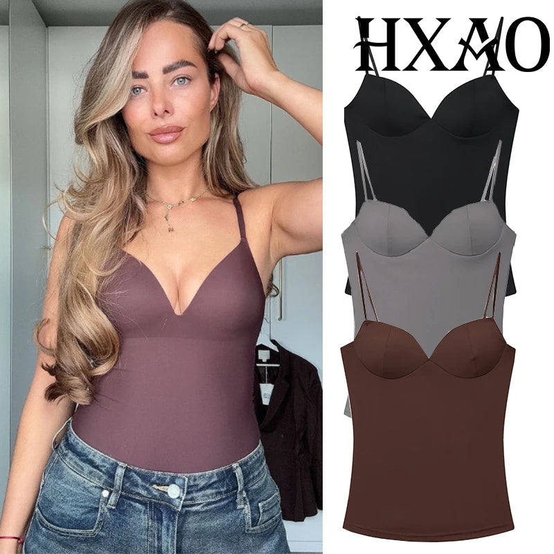 Top Corset Sans Manches